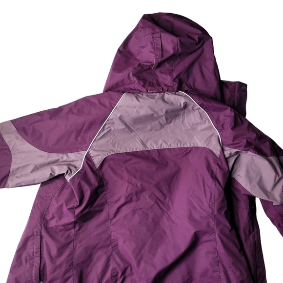 Columbia Hooded Jacket Small Rain Wind Jacket - Picture 6 of 9